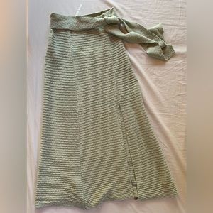 Free People sweater knit skirt size S NEW